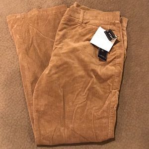 NWT Jones of New York Khaki Corduroy Slacks. 14 P